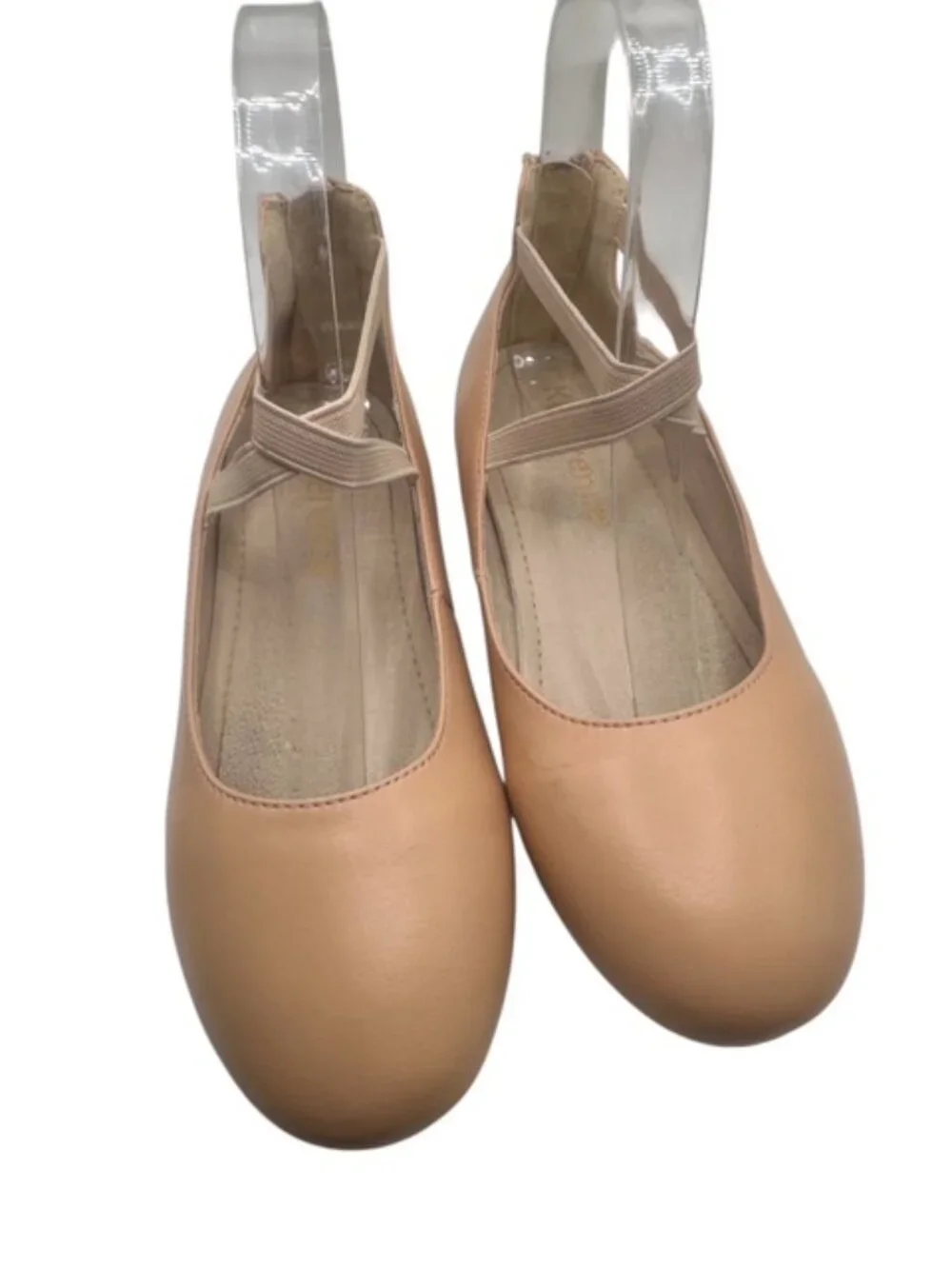 Kiderence Size 2 Pink Ankle Flats